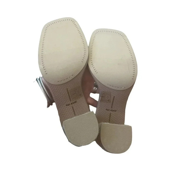 Dolce Vita Oro Women's Platform Block Heel Natural Size 8.5 NWOB - Picture 5 of 6